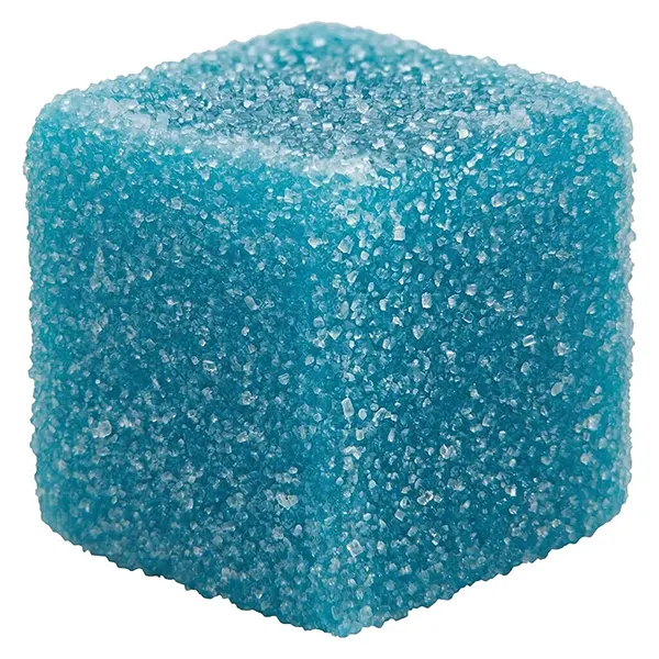 Image for Blue Raspberry Live Rosin Gummy, cannabis edibles by Cubes