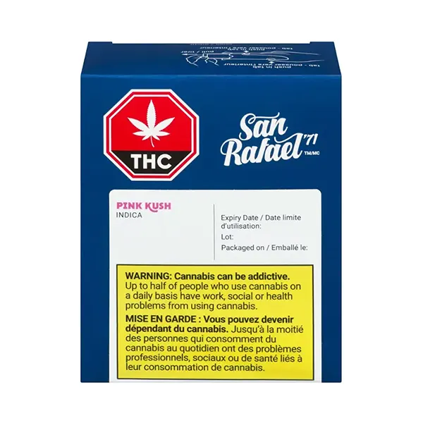 Image for Pink Kush, cannabis all products by San Rafael '71