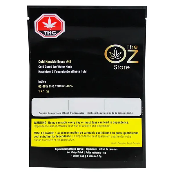 Image for Cold Knuckle Bruce #41, cannabis concentrates by The Oz Store
