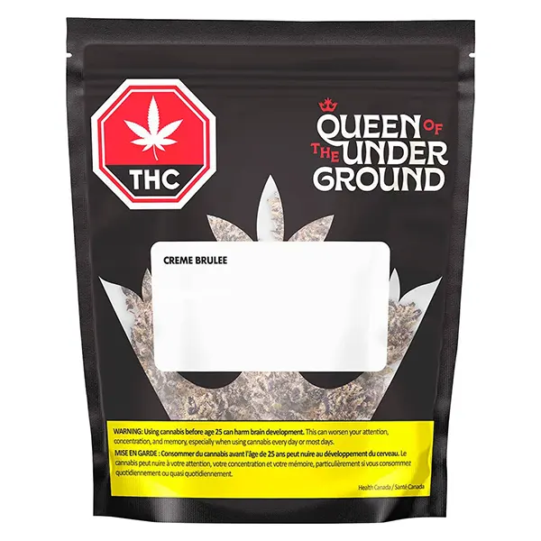 Image for Creme Brulee, cannabis dried flower by Queen of the Underground