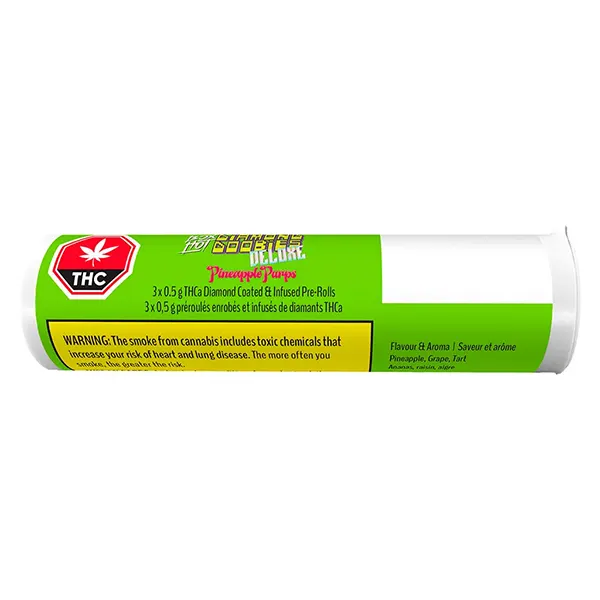 Diamond Doobies Deluxe Pineapple Purps Infused Pre-Roll (Pre-Rolls) by BoxHot