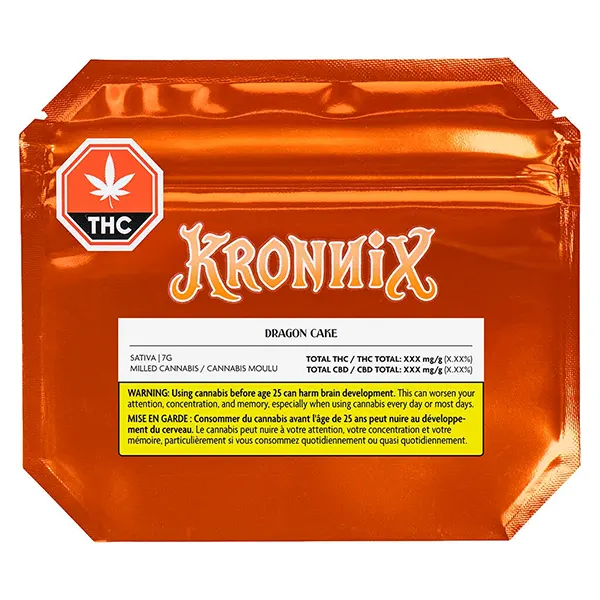 Image for Dragon Cake Milled Flower, cannabis all products by Kronnix