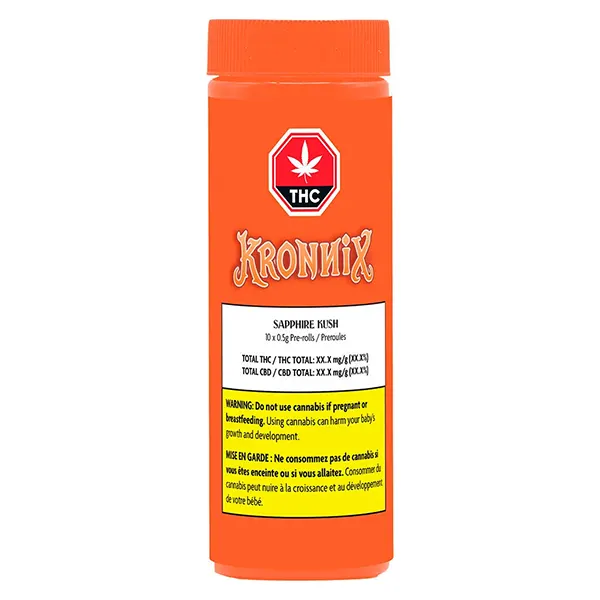 Image for Sapphire Kush Pre-Roll, cannabis pre-rolls by Kronnix
