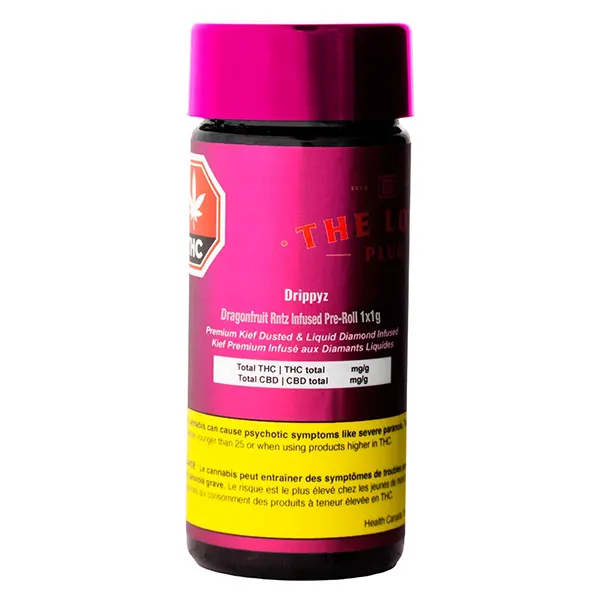 Image for Drippyz Dragonfruit Rntz Infused Pre-Roll, cannabis pre-rolls by The Loud Plug