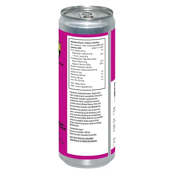 Image for Electric Raspberry, cannabis beverages by XMG