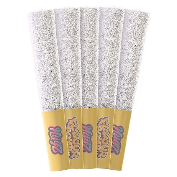 Image for Flavour Bomb 40 Pineapple Punch Diamond Infused Pre-Rolls, cannabis pre-rolls by Nugz