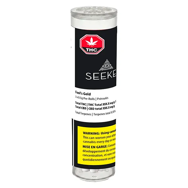 Image for Fool's Gold Pre-Roll, cannabis pre-rolls by Seeker