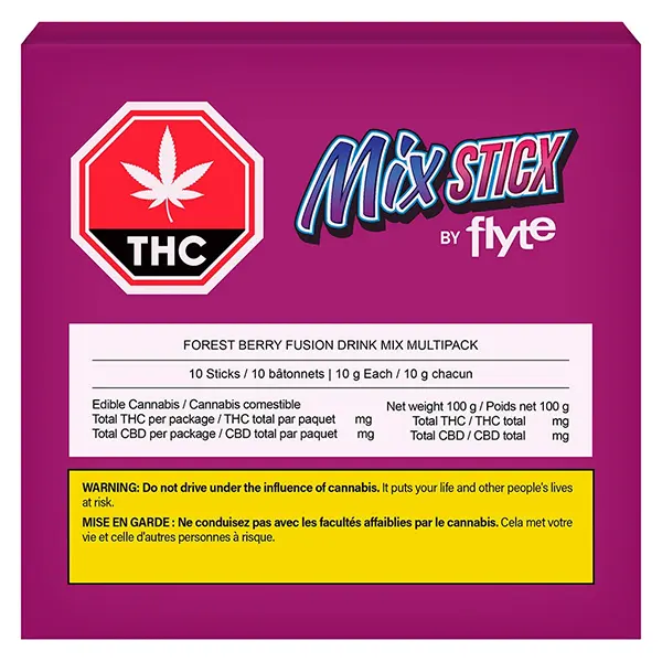 Image for Forrest Berry Fusion Drink Mix Singles, cannabis beverages by Flyte