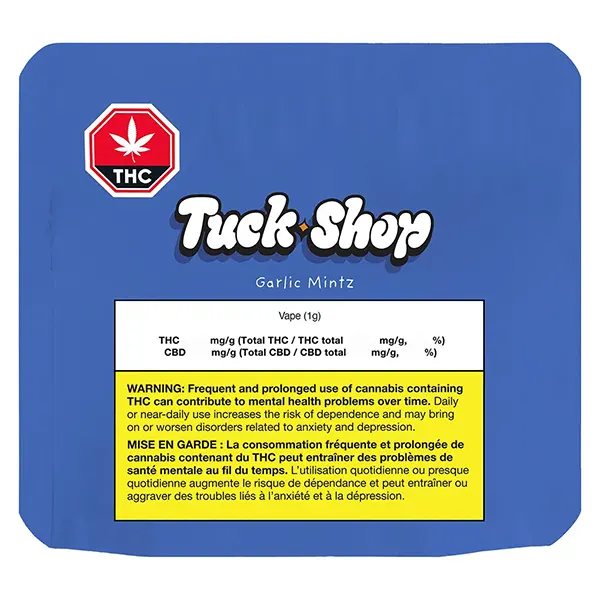 Image for Garlic Mintz Pure Cured Resin AIO, cannabis vapes by Tuck Shop