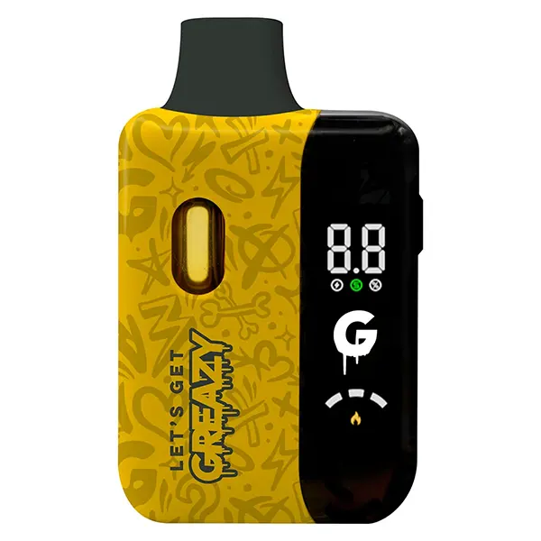 Image for Golden Pineapple Live Resin & Liquid Diamonds All-in-One, cannabis vapes by Greazy