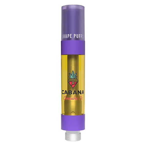 Image for Grape Puffs Liquid Diamond Vape Cartridge, cannabis vapes by Cabana Cannabis Co.