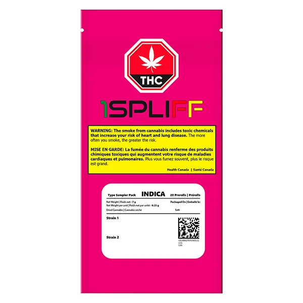 Image for Indica Pre-Roll, cannabis pre-rolls by 1Spliff