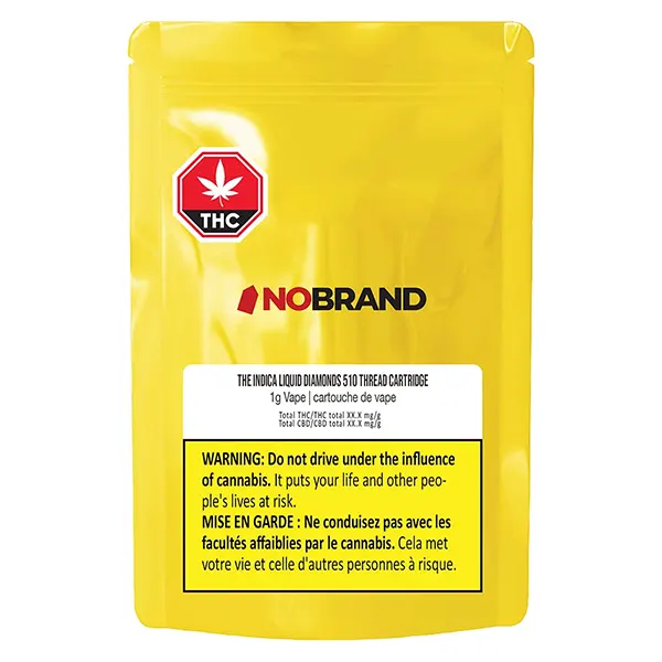 Image for The Indica Liquid Diamonds 510 Thread Cartridge, cannabis all products by No Brand