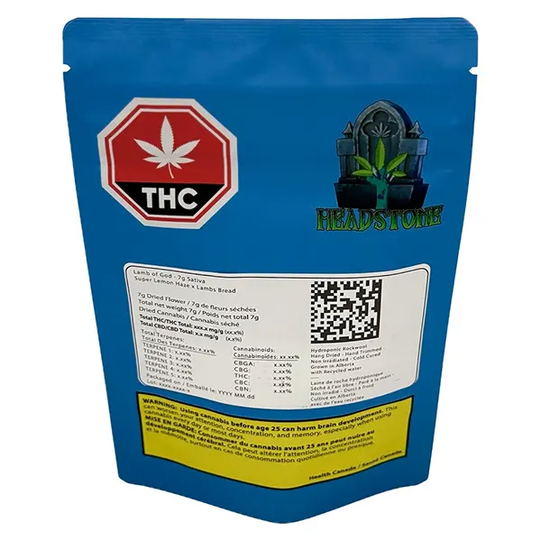 Image for Lamb of God, cannabis dried flower by Headstone Cannabis