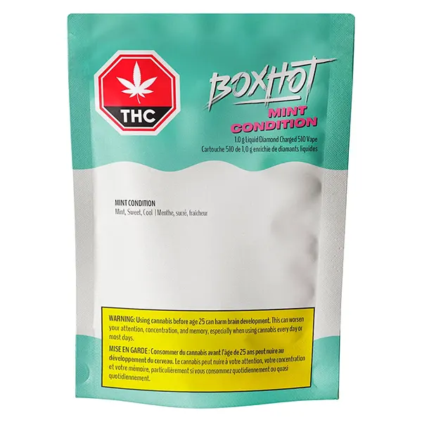 Image for Mint Condition Liquid Diamond Charged 510 Thread Cartridge, cannabis all products by BoxHot