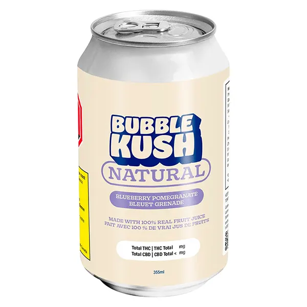 Image for Natural - Blueberry Pomegranate, cannabis beverages by Bubble Kush