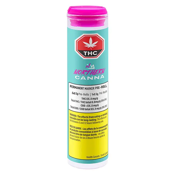 Image for Permanent Marker Pre-Roll, cannabis pre-rolls by Northern Canna