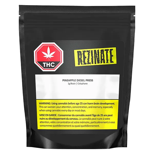 Image for Pineapple Diesel Press, cannabis all products by Rezinate