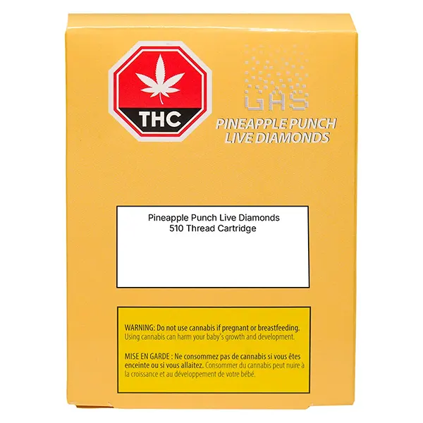 Image for Pineapple Punch Live Diamonds All in One Box Cart, cannabis all products by GAS