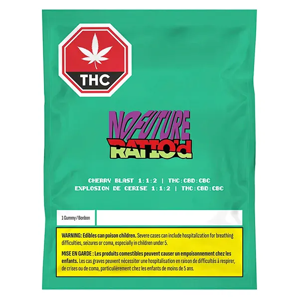 Image for Ratio'd Cherry Blast 1:1:2 THC/CBD/CBC, cannabis all products by No Future
