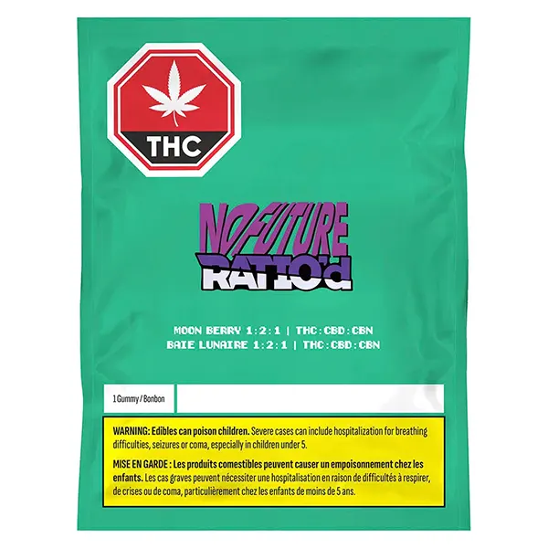 Image for Ratio'd Moon Berry 1:2:1 THC/CBD/CBN, cannabis all products by No Future