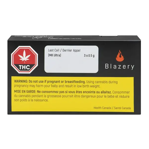 Image for Last Call Pre-Roll, cannabis all products by Blazery