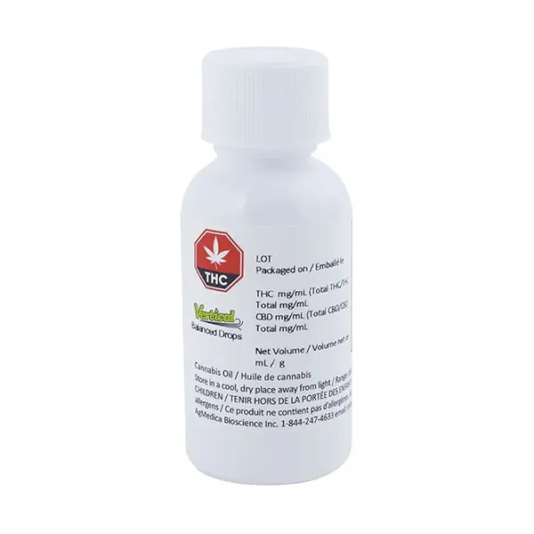 Product image for Balanced Drops, Cannabis Extracts by Vertical