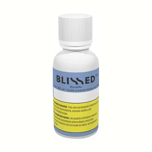 Image for Breathe High CBD Oil, cannabis bottled oils by Blissed