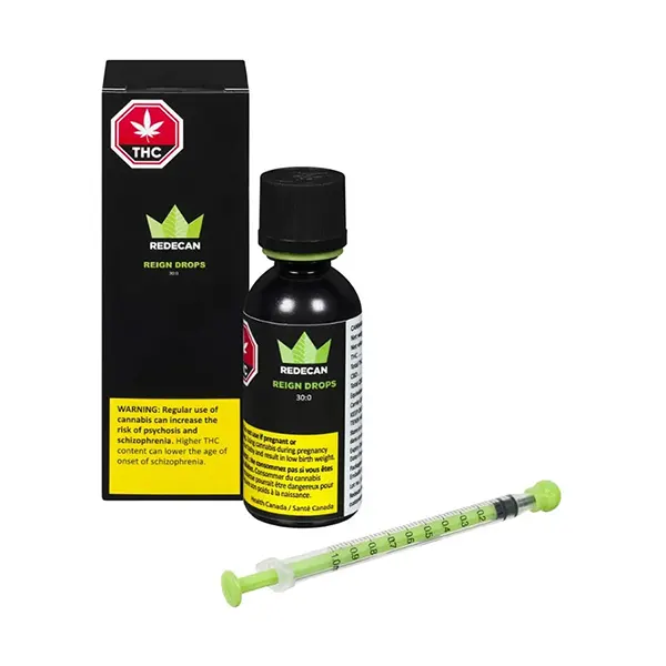 Image for Reign Drops 30:0, cannabis all extracts by Redecan