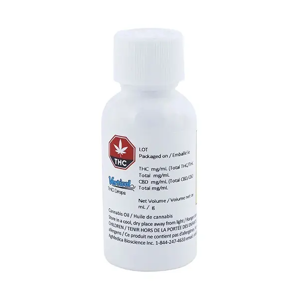 THC Drops (Bottled Oils) by Vertical