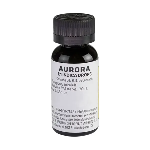 1:1 Indica Drops (Bottled Oils) by Aurora