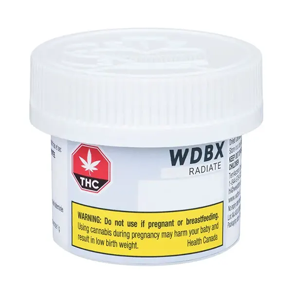 Product image for Radiate, Cannabis Flower by WDBX