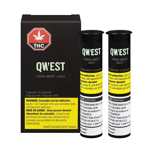 Image for Vision Qwest Pre-Roll, cannabis all products by Qwest