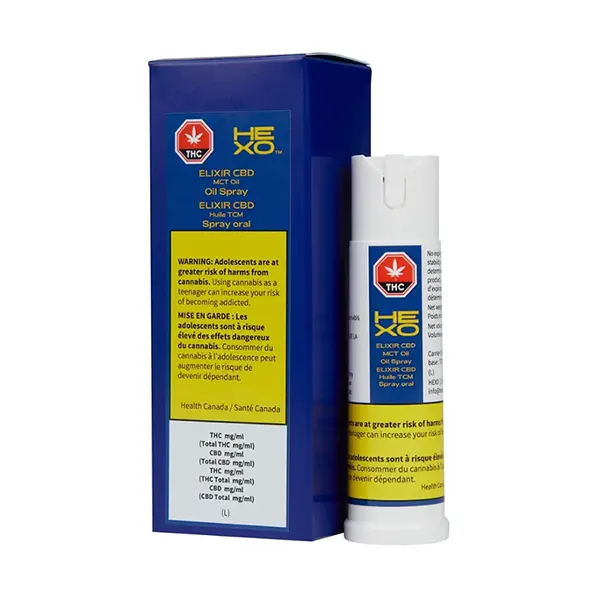 Elixir CBD MCT Oil Oral Spray (Oral Sprays) by Hexo