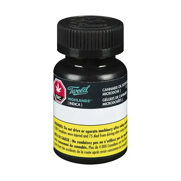 Image for Highlands Softgels 2.5 mg, cannabis capsules, softgels by Tweed