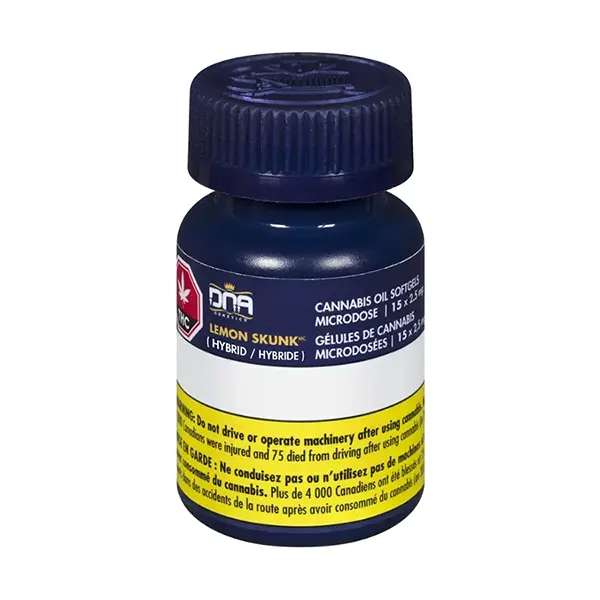 Lemon Skunk Softgels 2.5mg (Capsules, Softgels) by DNA Genetics
