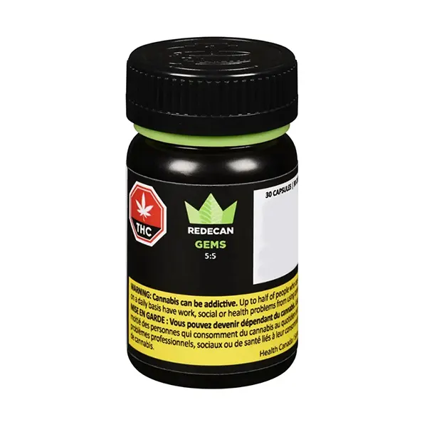 Image for Gems 5:5 Softgels, cannabis capsules, gels, strips by Redecan