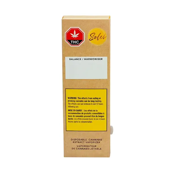 Balance Disposable Pen (Disposable Vapes) by Solei