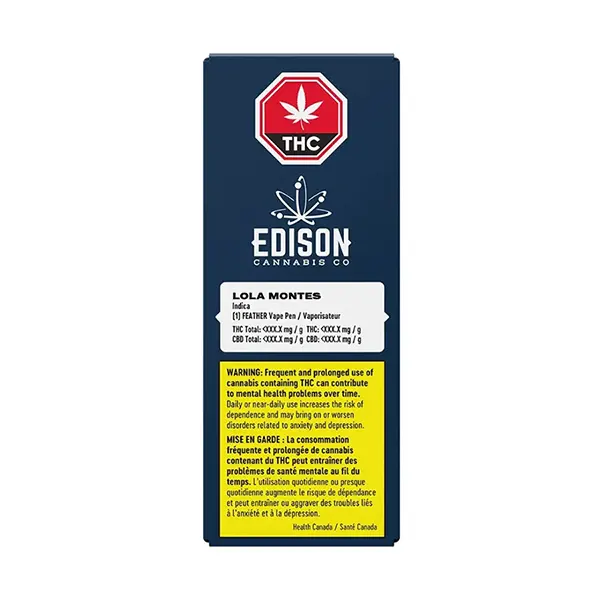 Lola Montes Feather Disposable Pen (Disposable Vapes) by Edison