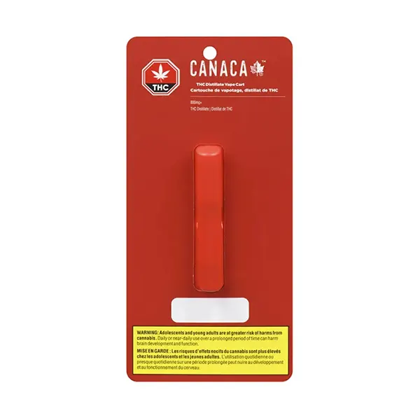 THC Distillate 510 Thread Cartridge (510 Cartridges) by Canaca
