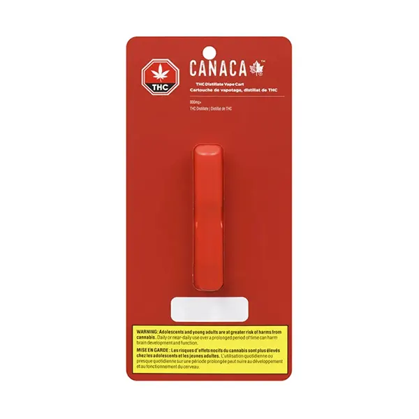 Image for THC Distillate 510 Thread Cartridge, cannabis 510 cartridges by Canaca