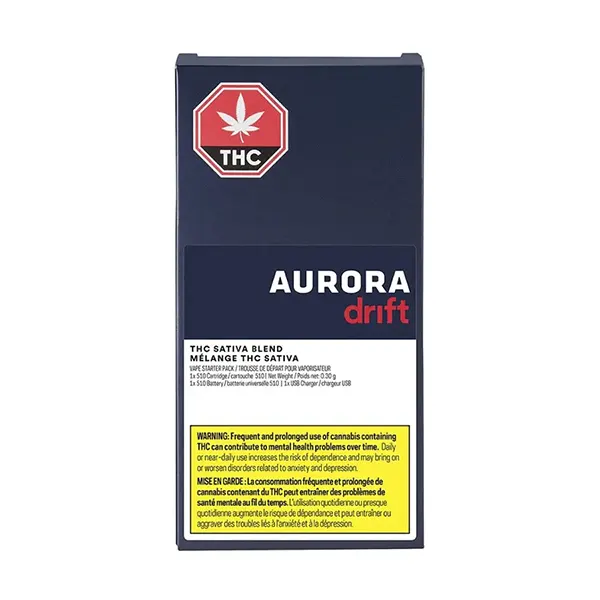 Sativa 510 Thread Starter Kit (510 Cartridges) by Aurora Drift