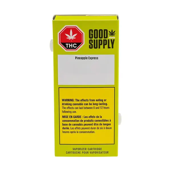 Image for Pineapple Express 510 Thread Cartridge, cannabis 510 cartridges by Good Supply