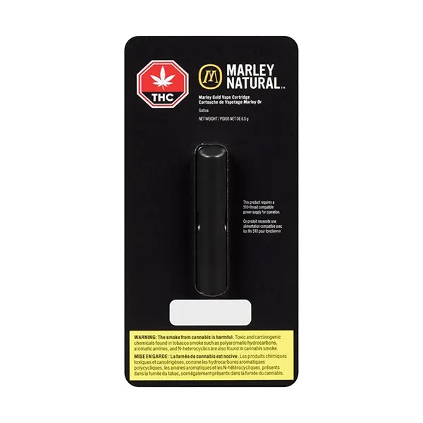 Image for Gold 510 Thread Cartridge, cannabis all products by Marley Natural