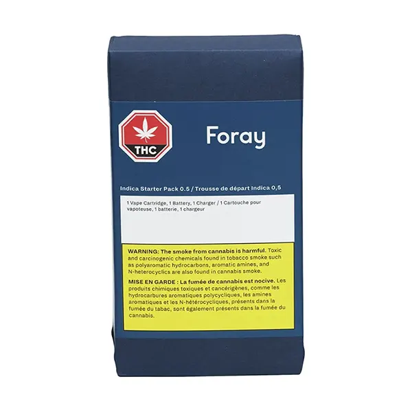 Blackberry Cream Indica 510 Thread Starter Kit (510 Thread Cartridges) by Foray