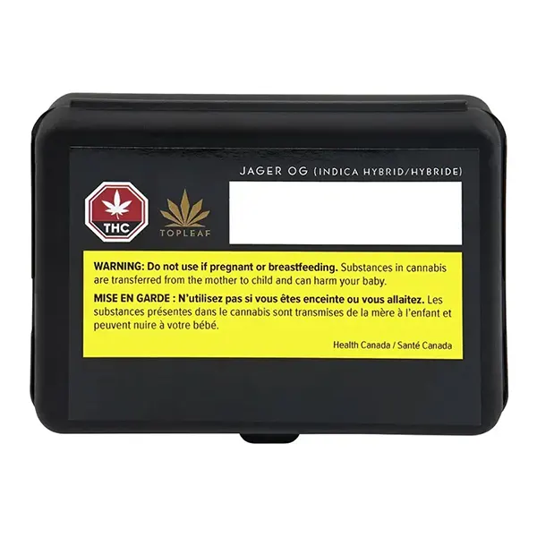 Image for Jager OG 510 Thread Cartridge, cannabis all products by Top Leaf