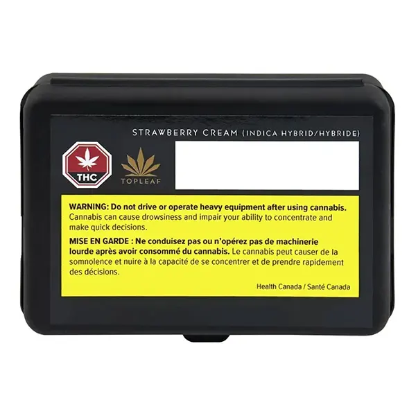 Image for Strawberry Cream 510 Thread Cartridge, cannabis 510 cartridges by Top Leaf