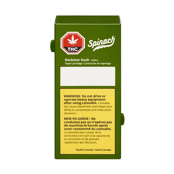 Image for Rockstar Kush 510 Thread Cartridge, cannabis all products by Spinach