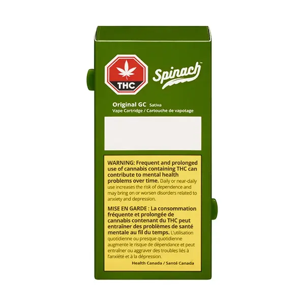 Image for Original GC 510 Thread Cartridge, cannabis 510 cartridges by Spinach