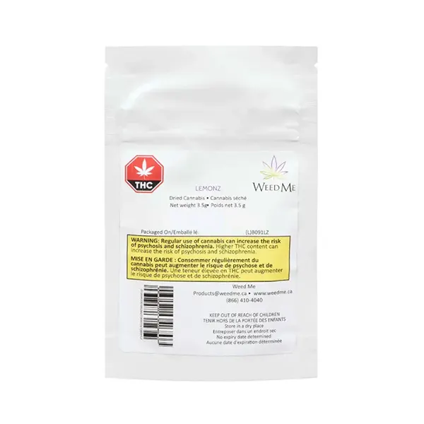 Image for Lemon Z, cannabis dried flower by Weed Me